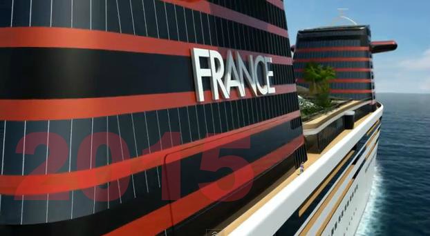 NOUVEAU PAQUEBOT FRANCE LE RETOUR EN  2025